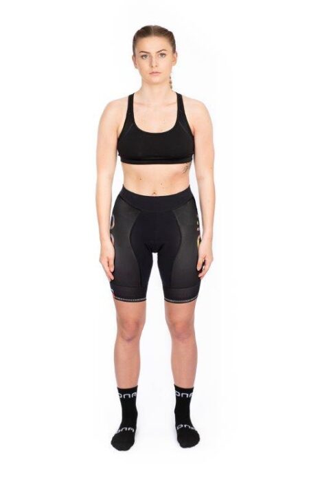 Damen Activ Club Radhose kurz ohne Träger